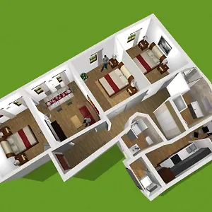  Apartment Fidia Palace Marco Aurelio's Colosseo Italy